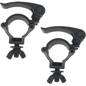 1.49-1.57 Inch Stage Lighting Clamps Truss Clamp Heavy Duty 220 Lbs for DJ Moving Head Light Par Light Spotlight Fit 38-40mm OD Tubing