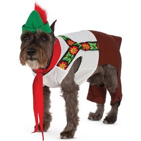 Lederhosen Hound for Pet, Medium