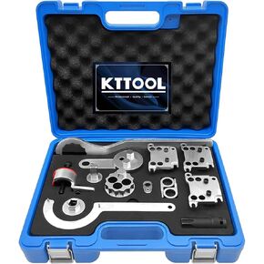 Camshaft Alignment Locking Tool Engine Timing Kit Compatible with Mercedes-Benz M254 M256 C260L Engine, with Carrying Case & Gloves