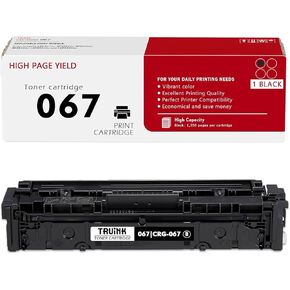 067 Toner Cartridge 2-Pack Replacement for Canon 067 CRG-067 CRG067 Toner Compatible with Canon MF654Cdw MF656Cdw MF653Cdw LBP632Cdw LBP633Cdw Printer Ink.(2 Black)