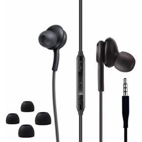2025 New Stereo in-Ear Headphones for Samsung Galaxy Z Fold6 S24 Ultra S23 Ultra S22 Ultra S21 S20,Note 10+ - Designed by AKG - with Microphone and Volume Remote Control Type-C Connector - Black