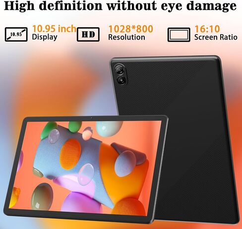 Tablet 11 inch Android 14 Tablets with Keyboard, 16GB RAM 128GB ROM 512GB Expandable Tablet PC, IPS Screen, 5+13MP HD Camera, 5G WiFi, BT 5.0, 8000 mAh Google Certified Tableta. in Saudi Arabia