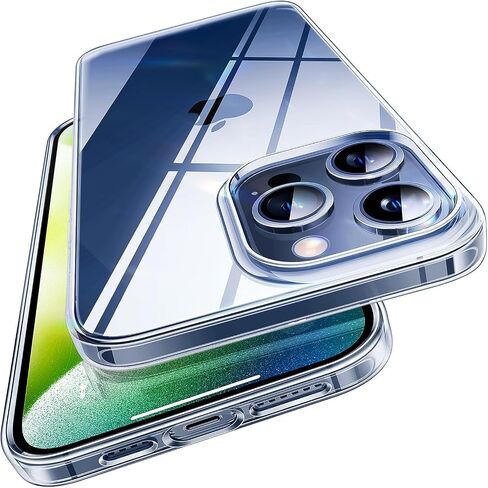TORRAS Crystal Clear for iPhone 16 Plus Case, Ultra-Thin [Non-Yellowing] [Military Protection] Slim Fit Silicone TPU Cover for iPhone 16 Plus Phone Case, Soft, Clear, 6.7 inch in Kuwait