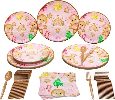 حزمة قياسية لحفلات عيد الشكر (100 قطعة لـ 16 ضيفًا) - لوازم حفلات عيد الشكر، وديكورات حفلات عيد الشكر، وحفلات الخريف، وأطباق ومناديل الحفلات التركية، والبساتين الزرقاء in Kuwait