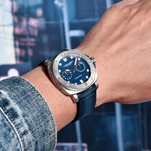 Pagani Design للرجال ساعة ميكانيكية أوتوماتيكية رياضية غوص مقاومة للماء حزام نايلون ساعة رجالية تقويم تلقائي ساعة زجاج الياقوت in Kuwait