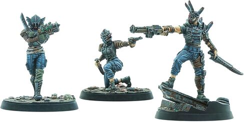 Modiphius Entertainment: Fallout Wasteland Warfare: Raiders - The Pack - 10 شخصيات غير مطلية، Nuka World Wave، منمنمات متوافقة أيضًا مع الفصائل in Saudi Arabia