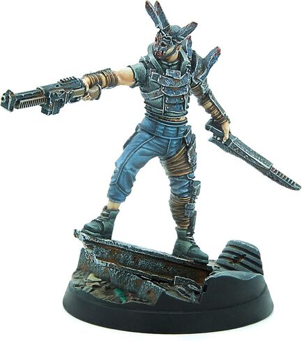 Modiphius Entertainment: Fallout Wasteland Warfare: Raiders - The Pack - 10 شخصيات غير مطلية، Nuka World Wave، منمنمات متوافقة أيضًا مع الفصائل in Saudi Arabia