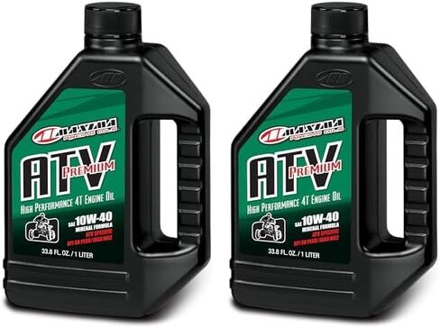 Maxima 33901 ATV Premium 4T 10W-40 Motorcycle Engine Oil - 1 Liter Bottle in Saudi Arabia