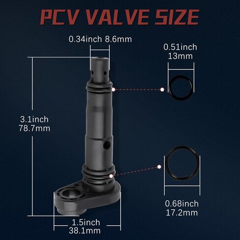 17130-5A2-A01 Pcv Valve Assembly Upgrade OEM Factory Replacement for 2013-2017 Honda Accord,2015-2019 Honda CR-V,2016-2022 Honda Civic,2016-2022 ACURA ILX,2015-2020 ACURA TLX in Saudi Arabia