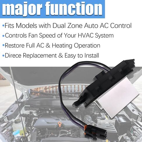 وحدة التحكم في مروحة تبريد المحرك، مرحل التحكم في مروحة تبريد المحرك، مناسب لسيارات Ford Flex 3.5L، Edge 2.0L 3.5L 3.7L، Crown Victoria 4.6L، Lincoln MKX 3.5L 3.7L، Mercury Grand Marquis 4.6L in Saudi Arabia
