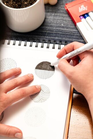 Hello, Artist! Black Mountains Sketchbook, White Paper in Saudi Arabia