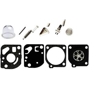 Carburetor Rebuild Kit Compatible with Zama RB-47 C1UW10 C1QW11 C1UW12 C1UW13 C1UW16 C1UW22 C1QW31 C1QW34 C1QW35 C1QW36 C1Q-W37 W38 W39 W40 W41 Carb Repair Set Pack of 5