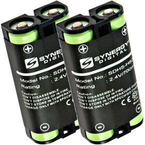 Synergy Digital Wireless Headset Battery, Compatible with Sony WH-RF400 Wireless Headset, (Ni-MH, 2.4V, 700mAh) Ultra High Capacity, Replacement for Sony BP-HP800-11 Battery