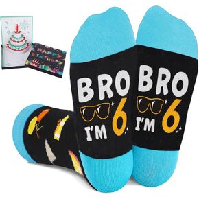 10 Year Old Boy Gifts with Socks for Age 10 and 3D Pop Up Birthday Card, Cool Gifts for 10 Year Old Boys, Top Gifts for Ten Year Old Boy