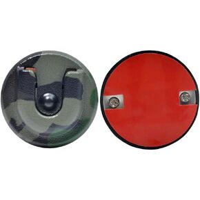 Universal Ham CB Radio Microphone Hanger, Round Knob Mic Holder Mount with Adhesive Back for Motorola HLN9073B CDM1250 CDM750 GM300 M1225 GM3688 Kenwood TK768G TK868G TM471A (Pack of 1 Camo Color)
