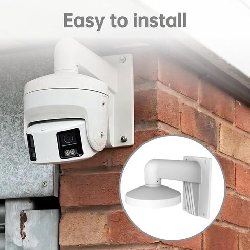 DS-1272ZJ-120 HIK Wall Mount Bracket for HIK Fixed Dome IP Camera DS-2CD2143G2-IU, DS-2CD2183G2-IU, DS-2CD2547G2-LS, DS-2CD2147G2-(L)SU, DS-2CD2187G2-(L)SU, DS-2CD2146G2-ISU, DS-2CD2186G2-ISU(White) in Saudi Arabia