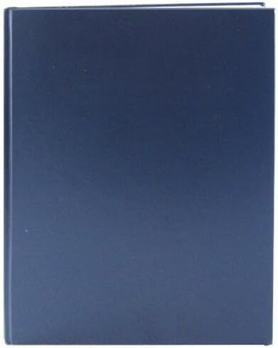 BookFactory Large Black Blank Book/Blank Notebook/Unruled Notebook - 96 Pages Blank Format 8 7/8" x 11 1/4" Black Imitation Leather Cover Section Sewn Hardbound (BLA-096-LBS-A-LKT00) in Saudi Arabia