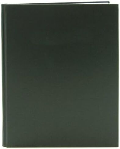 BookFactory Large Black Blank Book/Blank Notebook/Unruled Notebook - 96 Pages Blank Format 8 7/8" x 11 1/4" Black Imitation Leather Cover Section Sewn Hardbound (BLA-096-LBS-A-LKT00) in Saudi Arabia