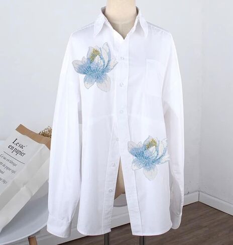 متعدد الألوان 8 * 8 سم رقعات زهور اللوتس 5 زهور يمكن كيها، رقعة اللوتس، رقعة مطرزة بالزهور للقمصان والملابس والمنسوجات المنزلية وحقائب الظهر. (مشمش) in Saudi Arabia