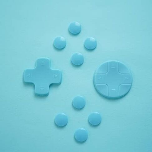ABXY Button Sticker D-pad Move Direction Key Cross Button Cover Cap Thumb for Nintendo Switch NS Joy-con Controller (Color 2) in Kuwait