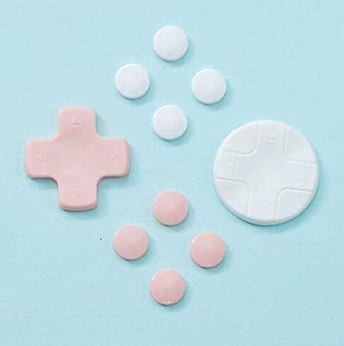 ABXY Button Sticker D-pad Move Direction Key Cross Button Cover Cap Thumb for Nintendo Switch NS Joy-con Controller (Color 2) in Kuwait