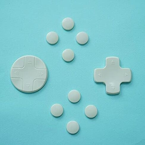 ABXY Button Sticker D-pad Move Direction Key Cross Button Cover Cap Thumb for Nintendo Switch NS Joy-con Controller (Color 2) in Kuwait