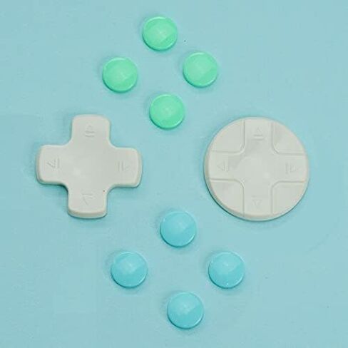 ABXY Button Sticker D-pad Move Direction Key Cross Button Cover Cap Thumb for Nintendo Switch NS Joy-con Controller (Color 2) in Kuwait