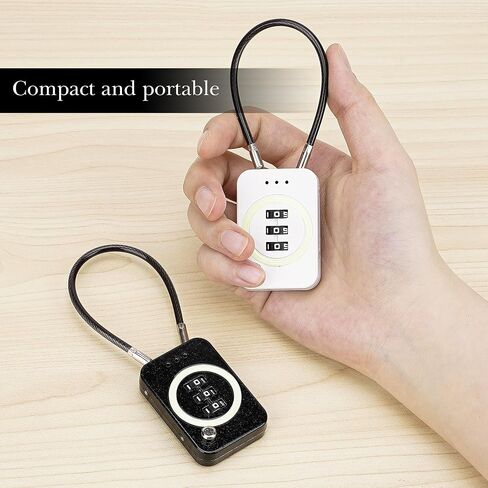 Linkidea 5 Pack Backpack Locks Zipper, Bulk Pack, Wholesale Multi-Pack Mini Combo Luggage Small Zipper Locks, Multi-Purpose with 3 Digit Password for Backpack Baggage Outdoor Camping in Saudi Arabia