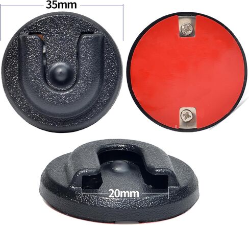 Universal Ham CB Radio Microphone Hanger, Round Knob Mic Holder Mount with Adhesive Back for Motorola HLN9073B CDM1250 CDM750 GM300 M1225 GM3688 Kenwood TK768G TK868G TM471A (Pack of 1 Camo Color) in Kuwait