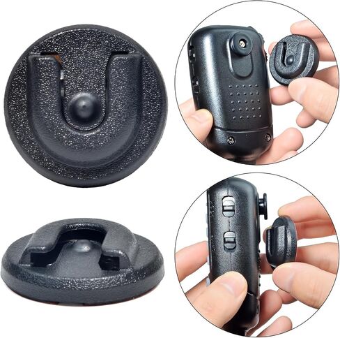 Universal Ham CB Radio Microphone Hanger, Round Knob Mic Holder Mount with Adhesive Back for Motorola HLN9073B CDM1250 CDM750 GM300 M1225 GM3688 Kenwood TK768G TK868G TM471A (Pack of 1 Camo Color) in Kuwait
