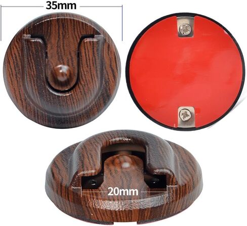 Universal Ham CB Radio Microphone Hanger, Round Knob Mic Holder Mount with Adhesive Back for Motorola HLN9073B CDM1250 CDM750 GM300 M1225 GM3688 Kenwood TK768G TK868G TM471A (Pack of 1 Camo Color) in Kuwait