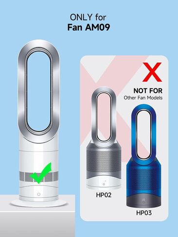 New Replacement Remote Control for Dÿson AM09 Hot + Cool Heater Tower Fan (White) in Kuwait