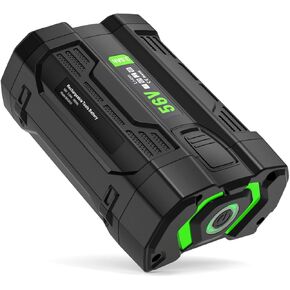 IEFUU New Replacement for EGO 56V Battery 5.0 Ah BA1400T BA1400, Compatible with All Power 56-Volt E GO Power+ Cordless Tools Lawn Mower, Leaf Blower, Chainsaw Lithium-Ion Batteries 5000mAh
