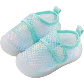 Ihuan Baby Toddler Water Shoes Sandals Indust Boys Girls Kids Sweat Beach Pool Beach Dry Non-Slip Barefoot Barefoot for Summer Surf River