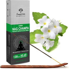 Rose Incense Sticks 250-Grams (Approx 135 Premium Incense Stick + Incense Holder)| Lasts 60-Minutes, Ideal for Meditation, Yoga, Spiritual Healing, Prayers, Aromatherapy