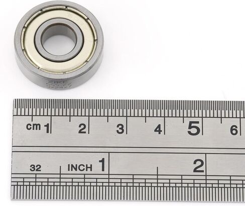 XiKe 100 Pcs 608ZZ Skateboard Bearings,Double Metal Seal Bearings 8x22x7mm,Deep Groove Ball Bearings. in Saudi Arabia