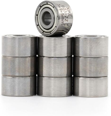 XiKe 100 Pcs 608ZZ Skateboard Bearings,Double Metal Seal Bearings 8x22x7mm,Deep Groove Ball Bearings. in Saudi Arabia