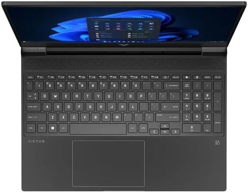 HP Victus 15.6 Ryzen 5 RTX 4050 Premium Gaming Laptop, 15.6" FHD 144Hz, AMD Ryzen 5 8645HS (Beats Intel i7-1355U & Intel i5-14400F), NVIDIA GeForce RTX 4050, 64GB DDR5 RAM, 1TB SSD, Backlit KB, W11P in Saudi Arabia