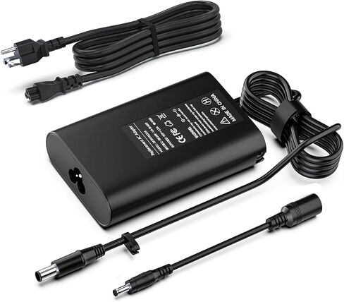 90W AC Adapter Laptop Charger for Dell Inspiron 17 1750 1764 1705 1720 1721 1737 1747 Dell Vostro 3500 3500n 3550 3550n 3555 3560 3700 3700n 3750 A840 A860 LA90PM111 19.5V 4.62A Power Supply Cord in Kuwait