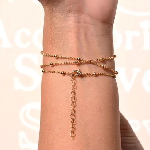 YANCHUN Ring Bracelet Hand Chain Bracelet Adjustable Rhinestone Finger Ring Hand Chain for Women s Trendy Stuff in Kuwait