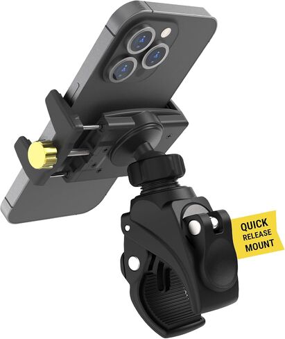 حامل الهاتف الخلوي Scosche BMG1WDLHD HDGrip™ XL شديد التحمل، حامل هاتف خلوي بكأس شفط قوي جدًا، حامل هاتف على الزجاج الأمامي/لوحة القيادة بذراع طويل مع مثبت مضاد للاهتزاز لهاتف iPhone، والهواتف الذكية Android، والسيارة، والشاحنة in Kuwait