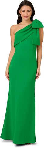 Adrianna Papell Women's Stretch Crepe Long Dress in Saudi Arabia