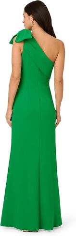 Adrianna Papell Women's Stretch Crepe Long Dress in Saudi Arabia