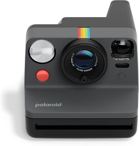 Polaroid الآن الجيل الثالث من النوع الأول من النوع الكاميرا + حزمة فيلم - الآن كاميرا سوداء + 16 صورة ملونة (6560) in Kuwait