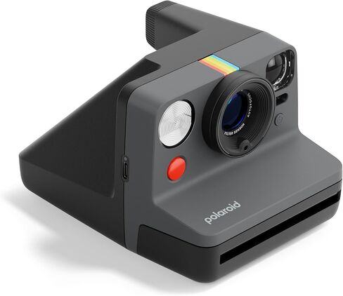 Polaroid الآن الجيل الثالث من النوع الأول من النوع الكاميرا + حزمة فيلم - الآن كاميرا سوداء + 16 صورة ملونة (6560) in Kuwait