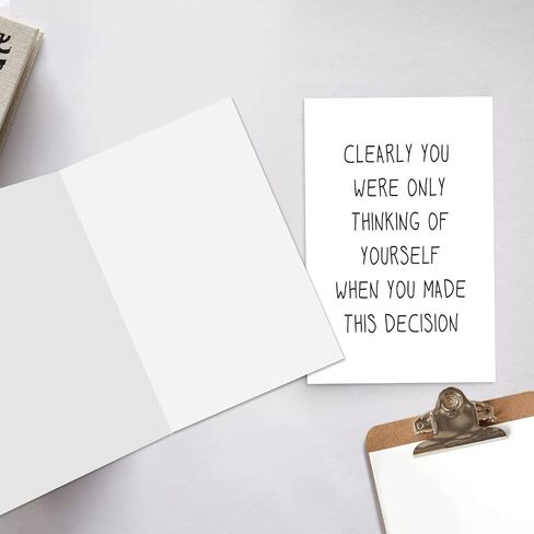 Ogeby Work Bestie Definition Card, Funny Birthday Card for Coworker Her, Humor Leaving Card for Work Friend in Saudi Arabia