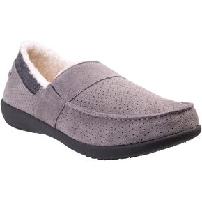 Revitalign Men's Fiesta Slipper, Grey, 11