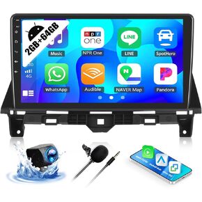 SIXWIN Android 13 4G+64G ستيريو سيارة لهوندا أكورد 8th 2008-2013 Navi 10.1 بوصة شاشة تعمل باللمس Honda Radio CarPlay Android Auto Bluetooth توقعات الطقس 59UI GPS Navigation WiFi Network Radio 32EQ...