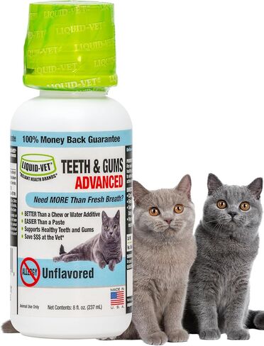 تركيبة متقدمة لأسنان ولثة القطط، نكهة المأكولات البحرية، 8 أونصة in Kuwait