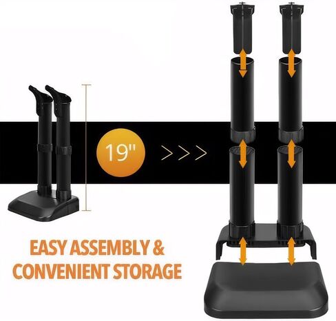Air Choice Boot Dryer, Electric Shoe & Glove Dryer with Heat Blower Fan, 180 Mins Timer, Detachable Racks, Helps Reduce Odor, 4 Boot Warmer for Work Boots, Ski Boots, Sneakers, Gloves, and Hats in Saudi Arabia